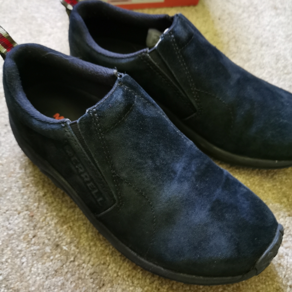 Women's Merrell Black Jungle Mocs Gem